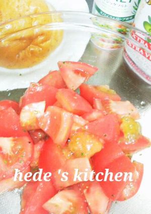 さっぱりトマトのマリネ☆朝食に-レシピのメイン写真