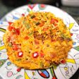 簡単夕飯☆ひよこ豆のスパニッシュオムレツ
