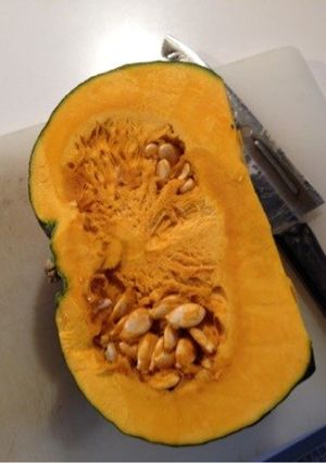 安心安全なカボチャの皮剥き-レシピのメイン写真
