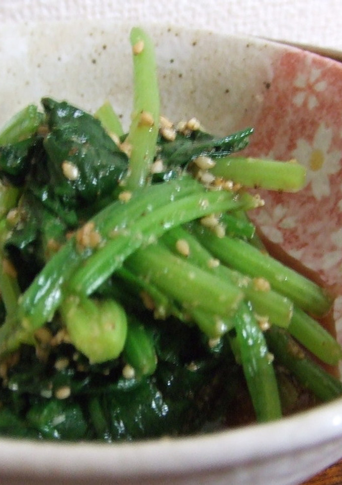 ほうれん草の胡麻和え-レシピのメイン写真