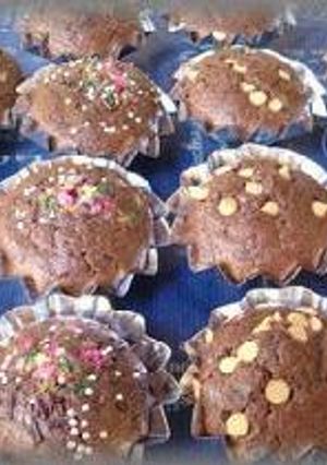 焼きチョコカップケーキ♪-レシピのメイン写真