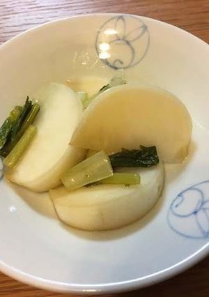 ほどよい歯ごたえ☆かぶの昆布茶マリネ-レシピのメイン写真
