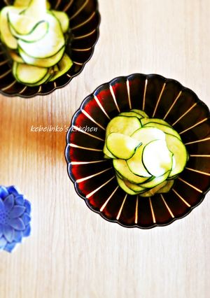 ズッキーニのクミン醤油麹マリネ-レシピのメイン写真