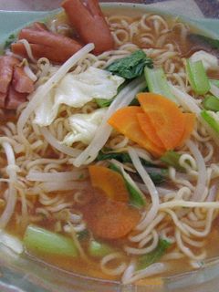 電子レンジで《インスタントラーメン》-レシピのメイン写真