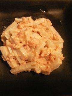 かまぼこと鮭フレークのマヨわさ和え-レシピのメイン写真