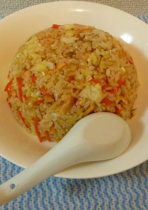 パパのサケチャーハン-レシピのメイン写真