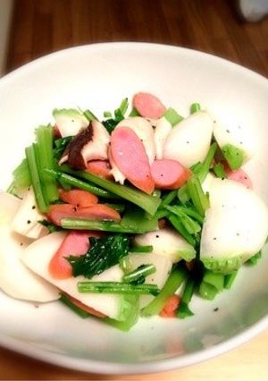 かぶのホットサラダ-レシピのメイン写真