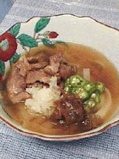 豚肉と梅のおろし大根うどん-レシピのメイン写真