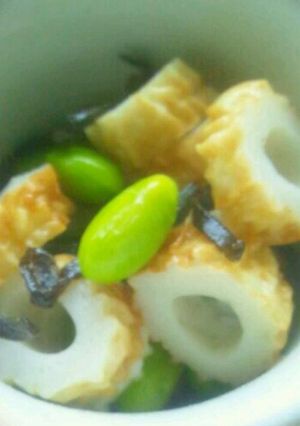 お弁当おかず*ちくわの塩昆布和え-レシピのメイン写真