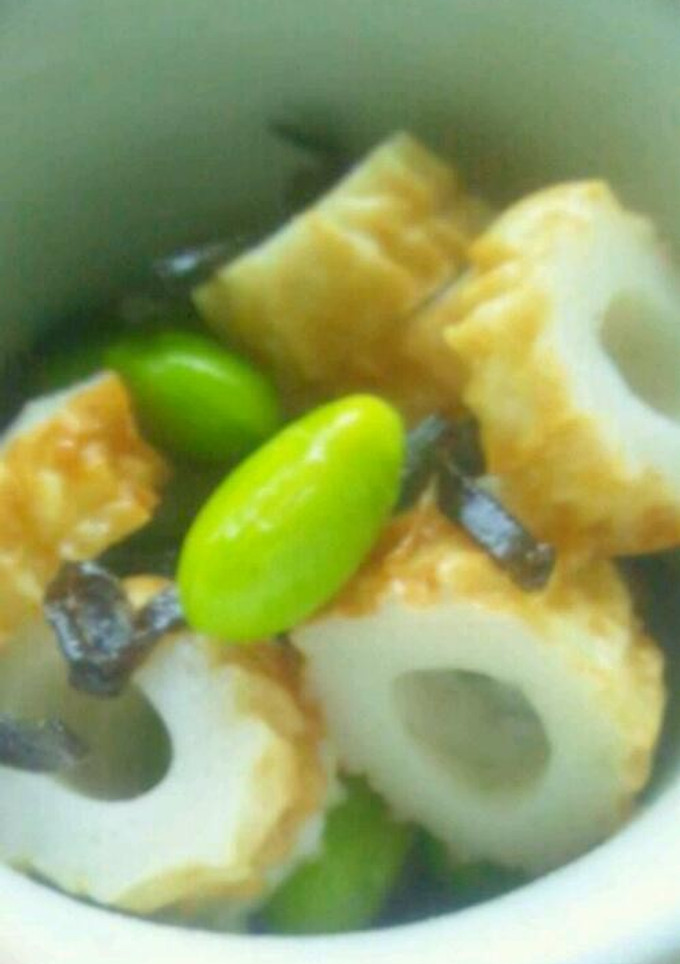 お弁当おかず*ちくわの塩昆布和え-レシピのメイン写真