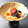 夏野菜と鱧の揚げ浸し 蕃茄仕立て