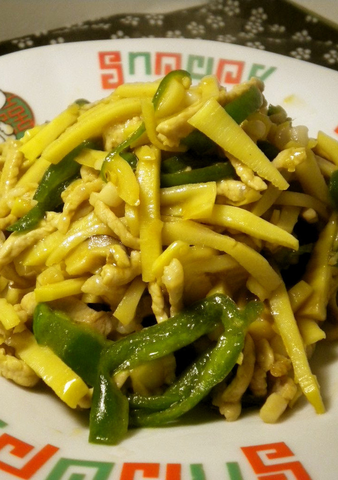 たけのこと豚肉の中華炒め-レシピのメイン写真
