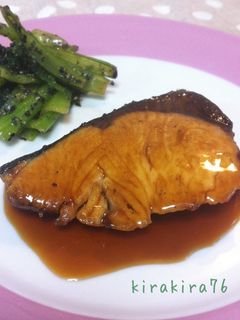 フライパンで♪簡単ブリの照り焼き-レシピのメイン写真