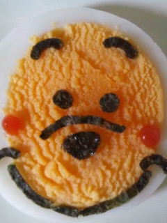 キャラ弁◆ゆで卵deプーさん-レシピのメイン写真