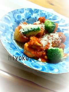 鶏もも肉と新じゃがのトマト煮-レシピのメイン写真