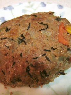 おからひじき煮をリメイク!和風ハンバーグ-レシピのメイン写真