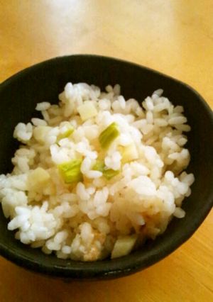 じゃがいもとアスパラのごはん-レシピのメイン写真