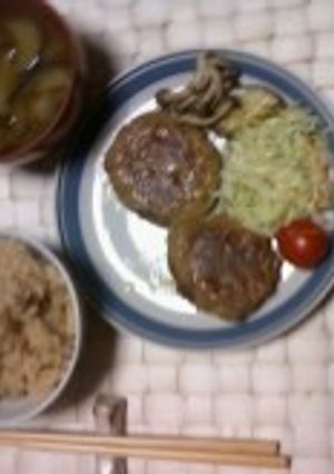 俺流オリジナルカレーふっくらハンバーグ♪-レシピのメイン写真