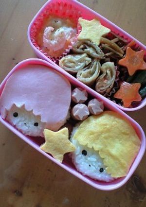 キャラ弁★キキララ★おにぎり弁当-レシピのメイン写真