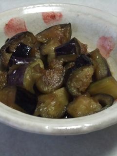 ナスの甘辛煮✿砂糖と醤油で★我が家流煮物-レシピのメイン写真