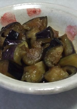 ナスの甘辛煮✿砂糖と醤油で★我が家流煮物-レシピのメイン写真
