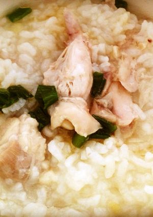 にんにく風味の中華お粥-レシピのメイン写真