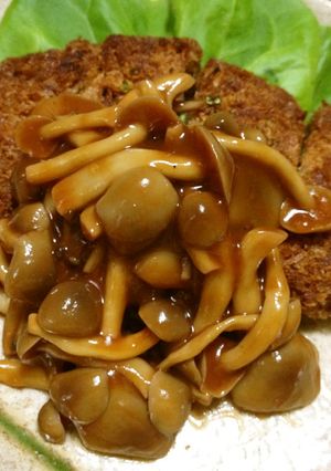 しめじ＊しめしめ＊レンジで＊ソース-レシピのメイン写真