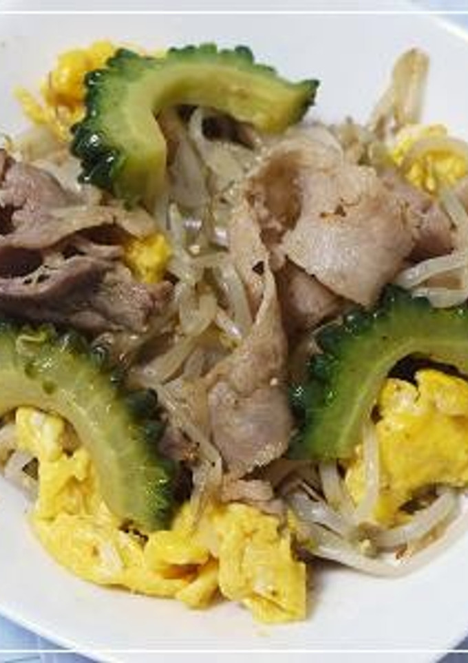 ☆ゴーヤともやしの豚肉炒め☆-レシピのメイン写真