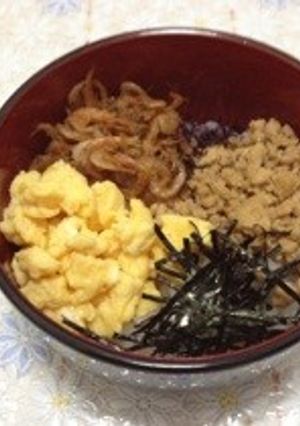カラフルごはん♪-レシピのメイン写真
