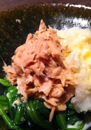 ほうれんそうのあっさりツナ和え-レシピのメイン写真