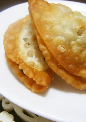 パリ甘っ！ゴマあんこ餃子♪-レシピのメイン写真