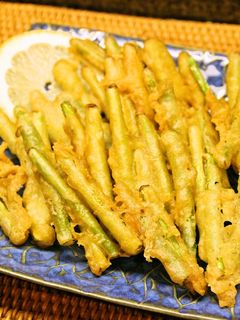 ダシダで❤にんにくの芽の天ぷら-レシピのメイン写真