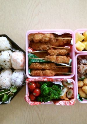 春の運動会 お弁当覚え~♪-レシピのメイン写真