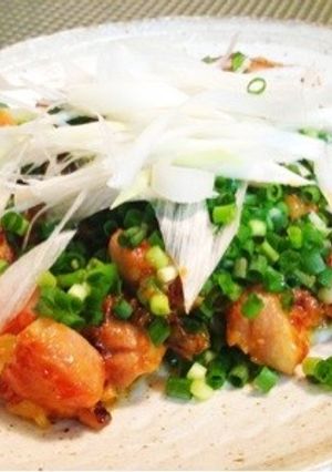 鶏肉のねぎ味噌焼き☆～たっぷりねぎのせ～-レシピのメイン写真