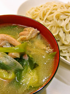 鶏塩つけうどん-レシピのメイン写真