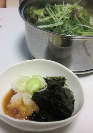 ポン酢を食べる？！ヘルシーお鍋-レシピのメイン写真