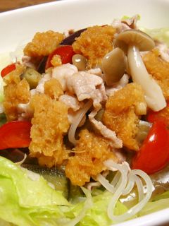 野菜たっぷり豚しゃぶサラダ-レシピのメイン写真