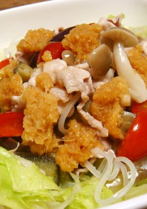 野菜たっぷり豚しゃぶサラダ-レシピのメイン写真