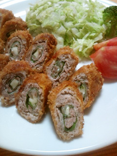 冷めてもおいしい♪チーズ肉巻きフライ-レシピのメイン写真