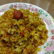カレーヌードルチャーハン(^^♪