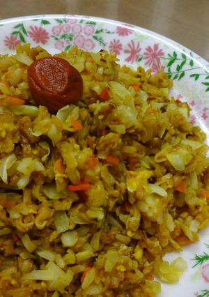 カレーヌードルチャーハン(^^♪-レシピのメイン写真