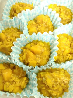 『離乳食中期~☆カボチャのそぼろ煮』-レシピのメイン写真