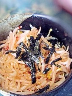簡単副菜☆太もやしの豆板醤ナムル-レシピのメイン写真