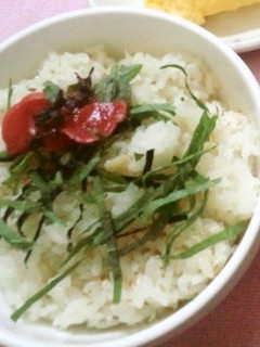 ひと手間★鯛と梅干まぜごはん★鯛めし風-レシピのメイン写真