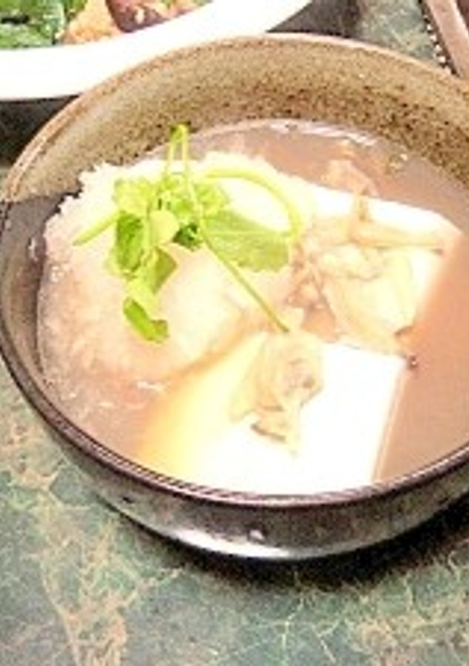 あさりと豆腐のおろし煮-レシピのメイン写真