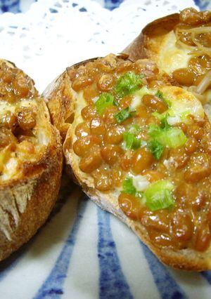 納豆チーズバケット-レシピのメイン写真