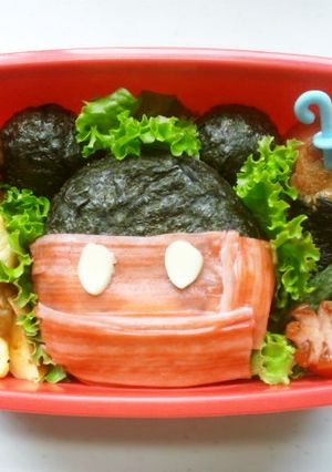 簡単キャラ弁-レシピのメイン写真