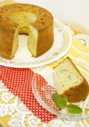 バナナシフォンケーキ-レシピのメイン写真