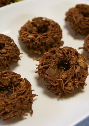 超～簡単バレンタインにも皿うどんチョコ♪-レシピのメイン写真