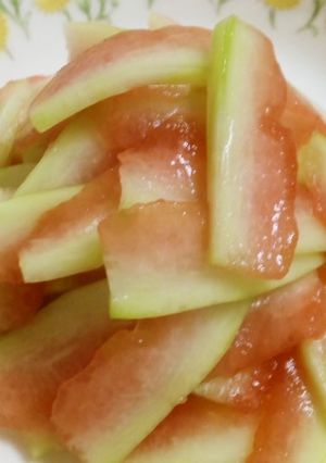すいかの漬け物-レシピのメイン写真